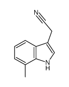 cas no 858232-97-0 is (7-methyl-1H-indol-3-yl)acetonitrile