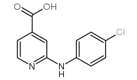 cas no 85827-90-3 is 2-[(4-chlorophenyl)amino]isonicotinic acid