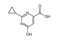 cas no 858956-25-9 is 2-Cyclopropyl-6-hydroxypyrimidine-4-carboxylic acid