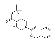 cas no 859517-91-2 is 2-(S)-METHYLPIPERAZINE-1,4-DICARBOXYLIC ACID 4-BENZYL ESTER 1-TER-BUTYL ESTER