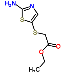 cas no 859522-19-3 is Ethyl [(2-amino-1,3-thiazol-5-yl)sulfanyl]acetate