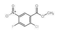 cas no 85953-30-6 is Methyl 2-chloro-4-fluoro-5-nitrobenzoate