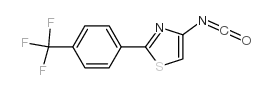 cas no 859850-96-7 is 4-isocyanato-2-[4-(trifluoromethyl)phenyl]-1,3-thiazole