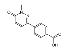 cas no 860013-31-6 is 4-(1-methyl-6-oxopyridazin-3-yl)benzoic acid