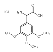 cas no 86053-95-4 is 2-AMINO-2-(3,4,5-TRIMETHOXYPHENYL)ACETIC ACID HYDROCHLORIDE