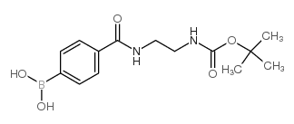 cas no 860626-05-7 is (4-((2-((tert-Butoxycarbonyl)amino)ethyl)carbamoyl)phenyl)boronic acid