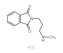 cas no 861018-76-0 is 2-(3-(METHYLAMINO)PROPYL)ISOINDOLINE-1,3-DIONE HYDROCHLORIDE