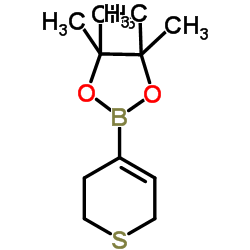 cas no 862129-81-5 is 2-(3,6-Dihydro-2H-thiopyran-4-yl)-4,4,5,5-tetramethyl-1,3,2-dioxaborolane