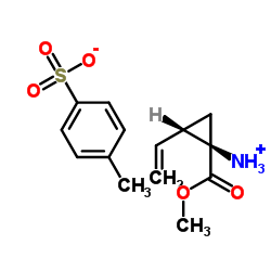 cas no 862273-27-6 is (1R,2S)-Methyl 1-amino-2-vinylcyclopropanecarboxylate 4-methylbenzenesulfonate