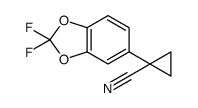 cas no 862574-87-6 is 1-(2,2-difluorobenzo[d][1,3]dioxol-5-yl)cyclopropanecarbonitrile