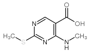 cas no 863028-98-2 is 4-(Methylamino)-2-(methylthio)-5-pyrimidinecarboxylic acid