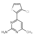 cas no 863305-81-1 is 4-(3-CHLORO-2-THIENYL)-6-METHYL-2-PYRIMIDINAMINE