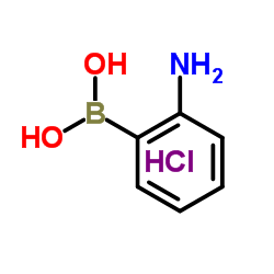 cas no 863753-30-4 is (2-Aminophenyl)boronic acid hydrochloride (1:1)