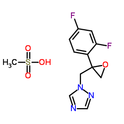 cas no 86386-77-8 is 2-[[(2,4-Difluorophenyl)-2-oxiranyl]methyl]-1H-1,2,4-triazole methanesulfonate