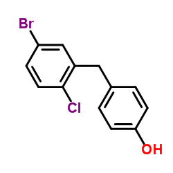 cas no 864070-18-8 is 4-(5-Bromo-2-chlorobenzyl)phenol