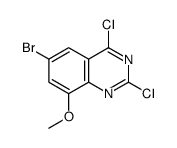 cas no 864292-36-4 is 6-Bromo-2,4-dichloro-8-methoxyquinazoline