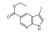 cas no 864681-19-6 is 1H-Pyrrolo[2,3-b]pyridine-5-carboxylic acid, 3-iodo-, ethyl ester
