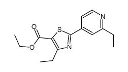 cas no 864684-99-1 is 4-ETHYL-2-(2-ETHYL-PYRIDIN-4-YL)-THIAZOLE-5-CARBOXYLIC ACID ETHYL ESTER