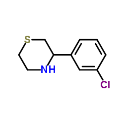 cas no 864685-25-6 is 3-(3-Chlorophenyl)thiomorpholine