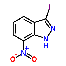 cas no 864724-64-1 is 3-Iodo-7-nitro-1H-indazole