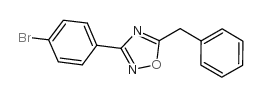 cas no 864836-24-8 is 5-Benzyl-3-(4-bromophenyl)-1,2,4-oxadiazole