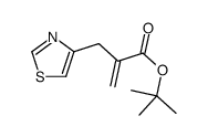 cas no 866028-90-2 is tert-butyl 2-(1,3-thiazol-4-ylmethyl)prop-2-enoate