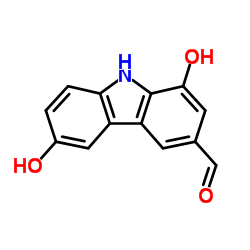 cas no 866111-14-0 is 1,6-Dihydroxy-9H-carbazole-3-carbaldehyde