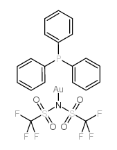 cas no 866395-16-6 is Gold, [1,1,1-trifluoro-N-[(trifluoromethyl)sulfonyl]methanesulfonamidato-κN](triphenylphosphine)-