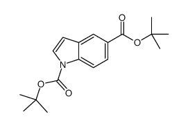 cas no 866587-85-1 is DI-TERT-BUTYL 1H-INDOLE-1,5-DICARBOXYLATE