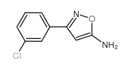 cas no 86685-95-2 is 3-(3-CHLOROPHENYL)ISOXAZOL-5-AMINE