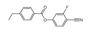 cas no 86776-50-3 is (4-cyano-3-fluorophenyl) 4-ethylbenzoate