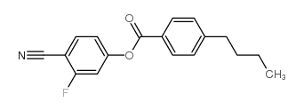 cas no 86776-52-5 is 4-Cyano-3-fluorophenyl 4-butylbenzoate