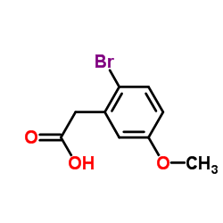 cas no 86826-93-9 is (2-Bromo-5-methoxyphenyl)acetic acid