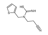 cas no 868591-22-4 is Thiourea,N-(2-cyanoethyl)-N-(2-thienylmethyl)-