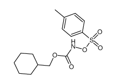 cas no 869111-41-1 is cyclohexylmethyl N-tosyloxycarbamate