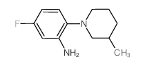 cas no 869943-95-3 is 5-Fluoro-2-(3-methyl-1-piperidinyl)aniline