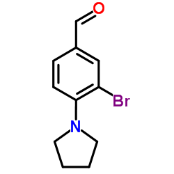 cas no 869952-70-5 is 3-Bromo-4-(1-pyrrolidinyl)benzaldehyde