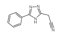 cas no 86999-29-3 is (5-Phenyl-4H-1,2,4-triazol-3-yl)acetonitrile