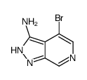 cas no 870244-35-2 is 4-Bromo-1H-pyrazolo[3,4-c]pyridin-3-amine