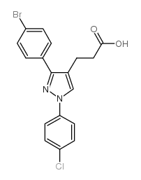 cas no 870704-04-4 is 3-(4-BROMOPHENYL)-1-(4-CHLOROPHENYL)PYR&