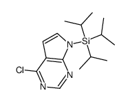 cas no 870706-50-6 is 4-chloro-7-triisopropylsilanyl-7H-pyrrolo[2,3-d]pyrimidine