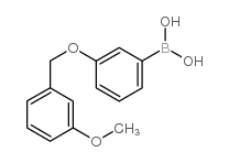 cas no 871125-75-6 is 3-(3'-METHOXYBENZYLOXY)PHENYLBORONIC AC&