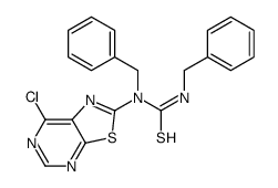 cas no 871266-88-5 is 1,3-DIBENZYL-1-(7-CHLOROTHIAZOLO[5,4-D]PYRIMIDIN-2-YL)THIOUREA