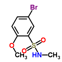 cas no 871269-17-9 is 5-Bromo-2-methoxy-N-methylbenzenesulfonamide