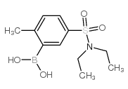 cas no 871329-80-5 is N,N-Diethyl 3-borono-4-methylbenzenesulfonamide