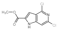 cas no 871583-20-9 is methyl 4,6-dichloro-1H-pyrrolo[3,2-c]pyridine-2-carboxylate