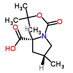 cas no 871727-77-4 is (4R)-1-(tert-Butoxycarbonyl)-4-methyl-D-proline