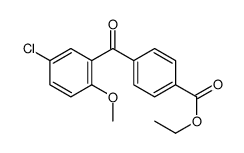 cas no 872088-13-6 is 4-(5-CHLORO-2-METHOXYBENZOYL)BENZOIC ACID ETHYL ESTER