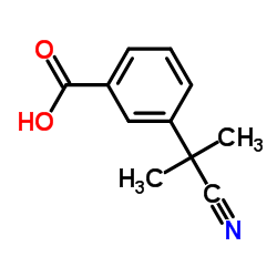 cas no 872091-00-4 is 3-(2-Cyanopropan-2-yl)benzoic acid