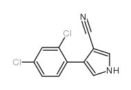 cas no 87388-06-5 is 4-(2,4-Dichlorophenyl)-1H-pyrrole-3-carbonitrile